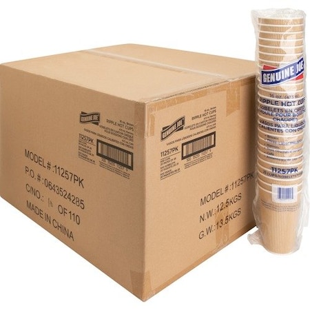 Genuine Joe CUP, RIPPLE, HOT, 16OZ, 4PK GJO11257CT